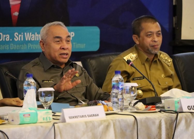GUBERNUR INGATKAN KERJA TIM OPD