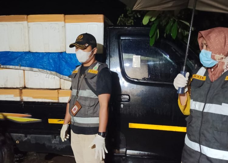 1 TON DAGING BABI HAMPIR MASUK BALIKPAPAN