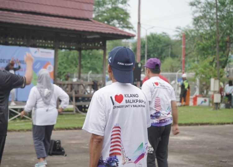 KPI GELAR OLAHRAGA BERSAMA WARGA