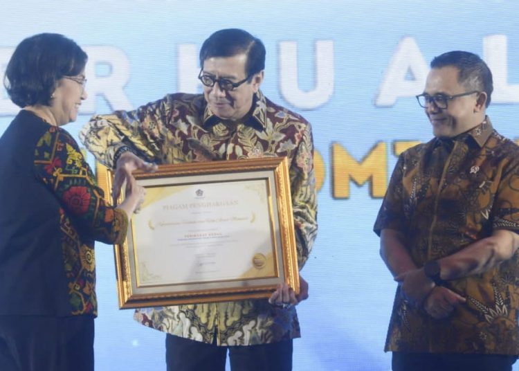 KINERJA ANGGARAN KEMENKUMHAM BERBUAH PENGHARGAAN