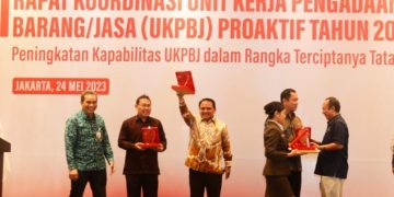 KEMENKUMHAM RAIH PENGHARGAAN LKPBJ 2023