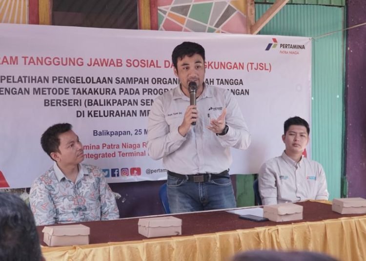 PERTAMINA LATIH WARGA KELOLA SAMPAH