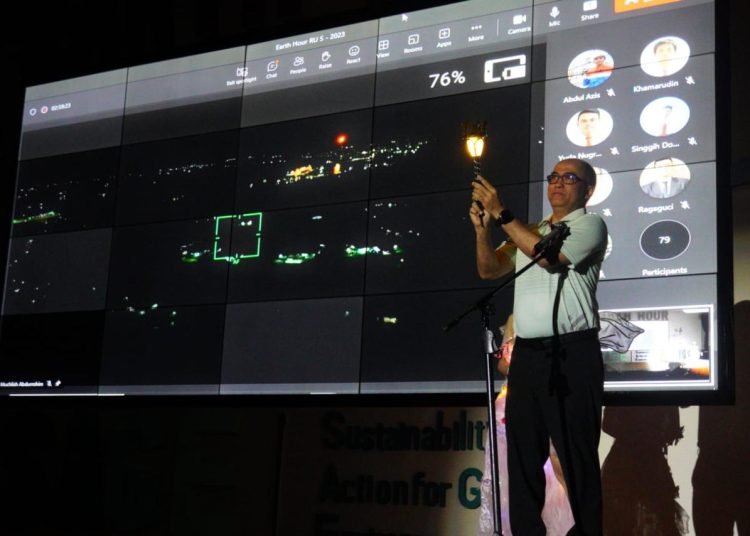 DUKUNG EARTH HOUR, KPI LAKUKAN SAGE
