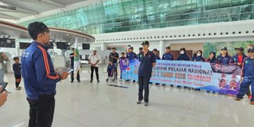 KALTIM BERANGKATKAN KONTINGEN PEPARPENAS X