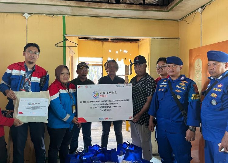 PERTAMINA KIRIM BANTUAN KEBAKARAN MARGOMULYO