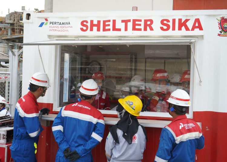 PERMUDAH PEKERJA, PERTAMINA BUKA SHELTER SIKA