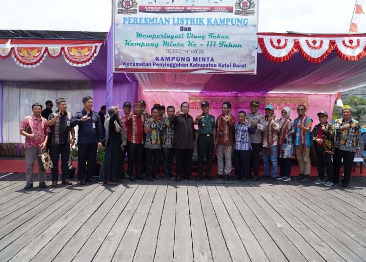 KAMPUNG MINTA KINI NIKMATI LISTRIK 24 JAM