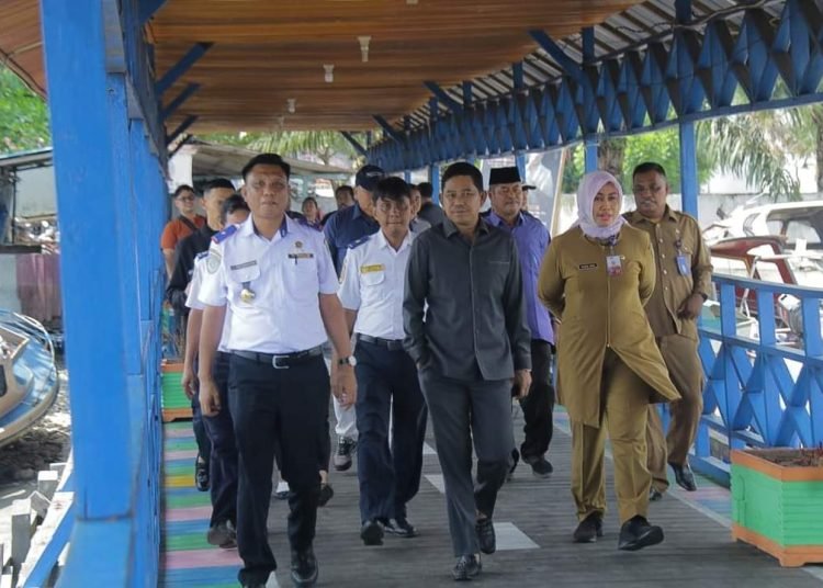 DPRD KUNJUNGI LOKASI ANJUNGAN PPU
