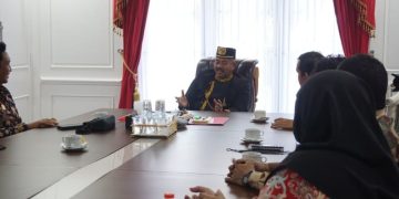 SAMBUT BAWASLU, BUPATI SIAP SINERGI