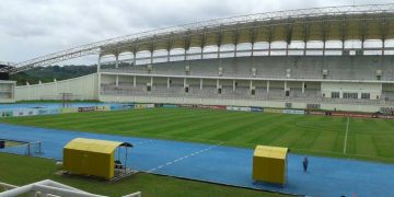 BAKAL DIPINJAM BORNEO FC, DISPORA PERBAIKI RUMPUT AJI IMBUT