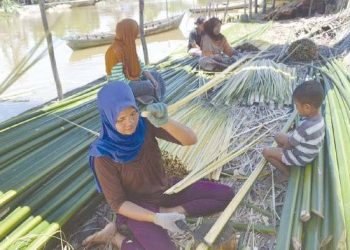 WARGA SALIKI MANFAATKAN LIMBAH PERKEBUNAN