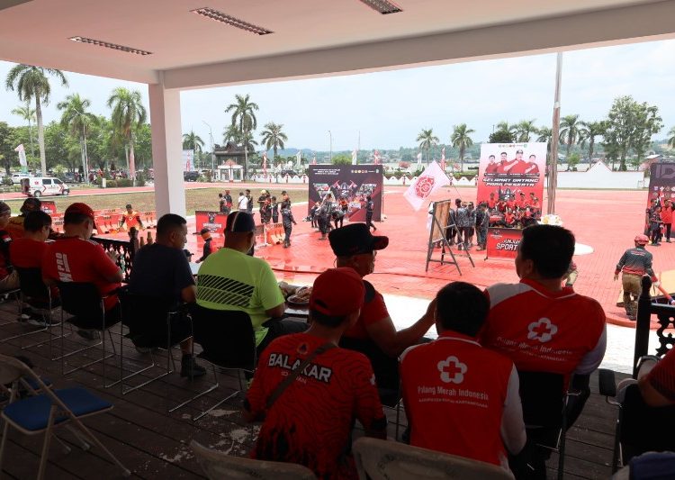 PEMKAB GELAR LOMBA RELAWAN DAMKAR