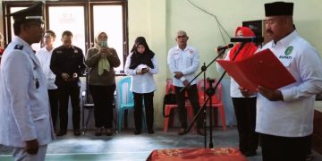 BUPATI GELAR PAW KADES PURWAJAYA