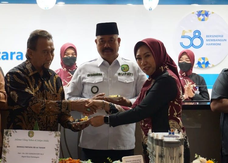 BUPATI DORONG BANKALTIMTARA NAIK LEVEL
