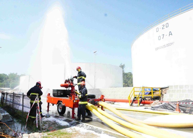 PERTAMINA GELAR SIMULASI DARURAT KILANG