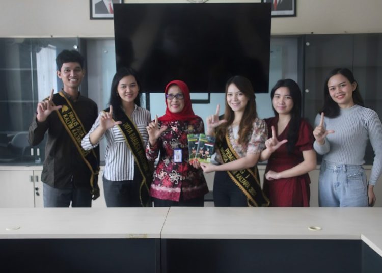 DUTA BAHASA APRESIASI FASILITAS PERPUS