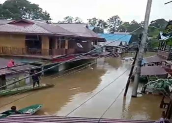 PASCA BANJIR, PLN NORMALKAN UJOH BILANG