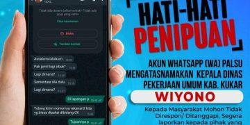 AKUN PALSU CATUT KEPALA DPU