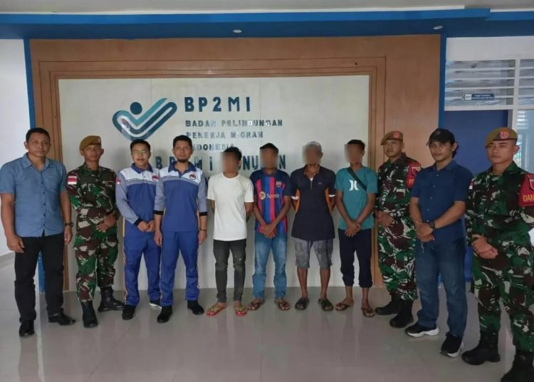 PAMTAS AMANKAN 4 PMI ILEGAL