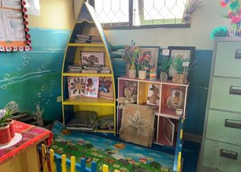 DISPUSIP KEMBANGKAN POJOK BACA KE DESA