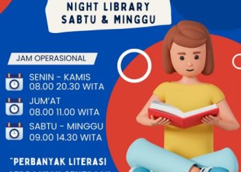 PERPUSTAKAAN BONTANG BUKA DI AKHIR PEKAN