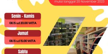 PERPUSTAKAAN BALIKPAPAN BUKA SAMPAI MALAM