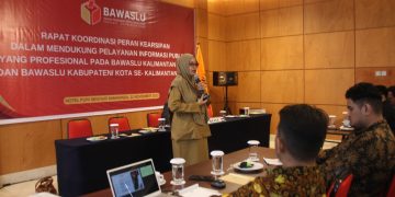 BAWASLU GELAR RAKOR KEARSIPAN