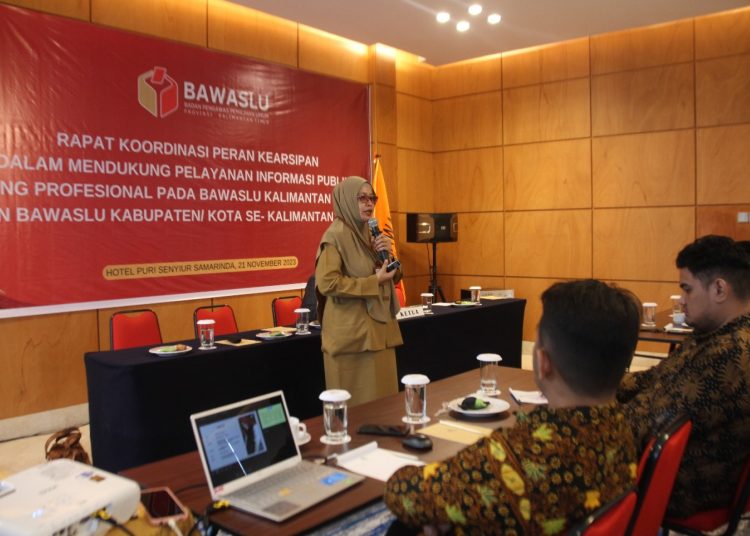 BAWASLU GELAR RAKOR KEARSIPAN