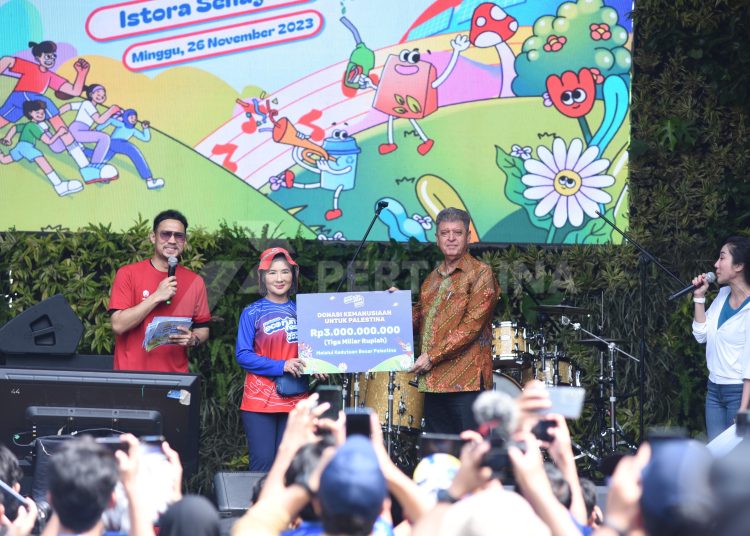 PERTAMINA ECO RUNFEST 2023 BANTU PALESTINA