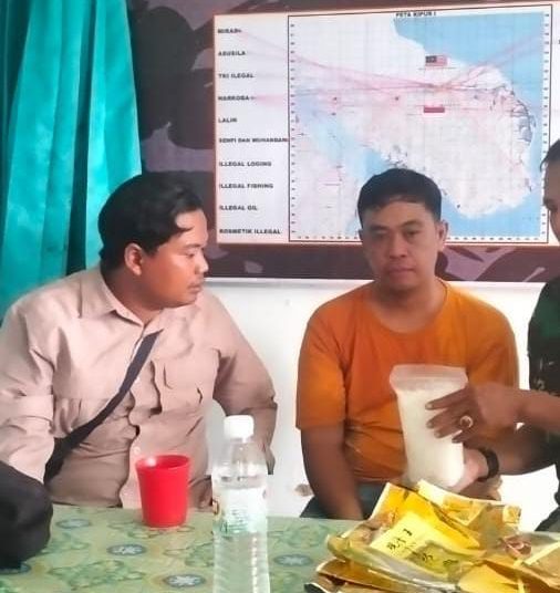 SATGAS PAMTAS GAGALKAN PENYELUNDUPAN NARKOTIKA