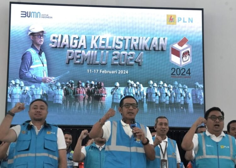 AMANKAN PEMILU, PLN SIAGAKAN 81.591 PERSONIL