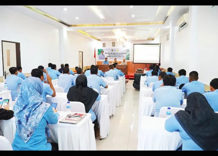 PJ BUPATI APRESIASI DIKLAT K3 PERUMDA DANUM TAKA