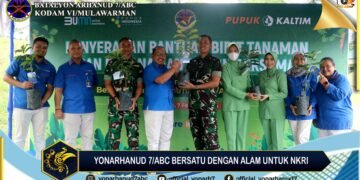 YONARHANUD 7/ABC MANFAATKAN LAHAN TIDUR