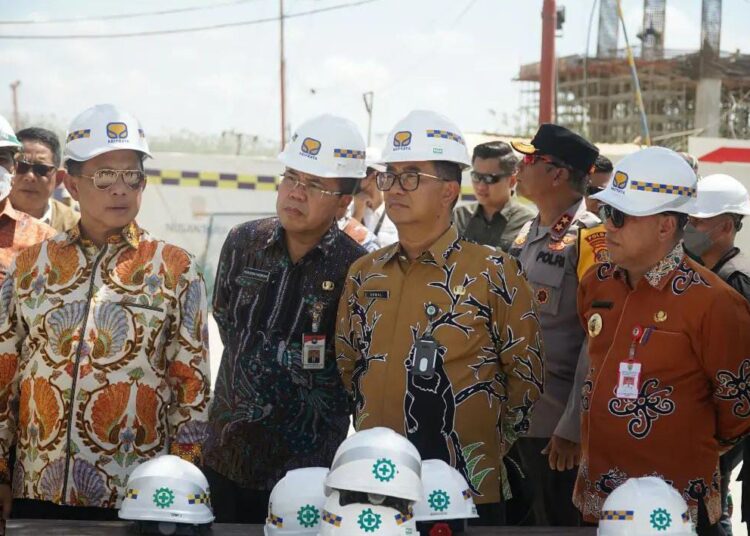 PJ BUPATI DAMPINGI KUNJUNGAN MENDAGRI