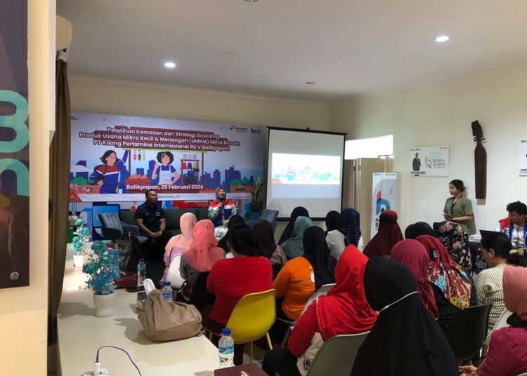 UMKM DAPAT PELATIHAN STRATEGI BRANDING