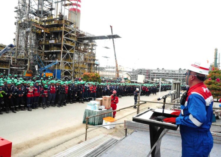 PROGRES TA REVAMP PERTAMINA SESUAI TARGET