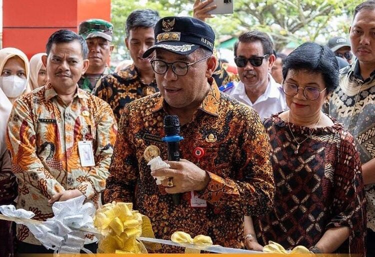 DIRESMIKAN PJ BUPATI, SDN 026 TAK LAGI NUMPANG