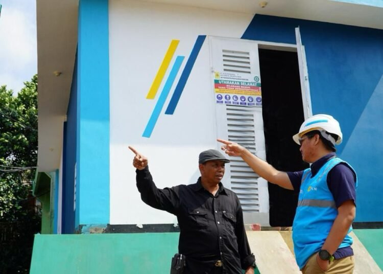 PLN BANGUN GARDU DISTRIBUSI BERBAHAN FABA