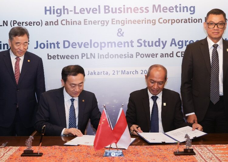 PLN TEKEN JDSA DENGAN PERUSAHAAN CHINA