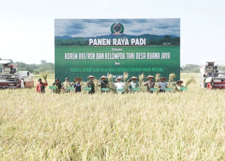 KOREM 091/ASN DUKUNG KETAHANAN PANGAN KALTIM