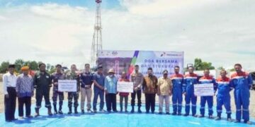 PERTAMINA TAJAK SUMUR PERDANA DI KALIMANTAN