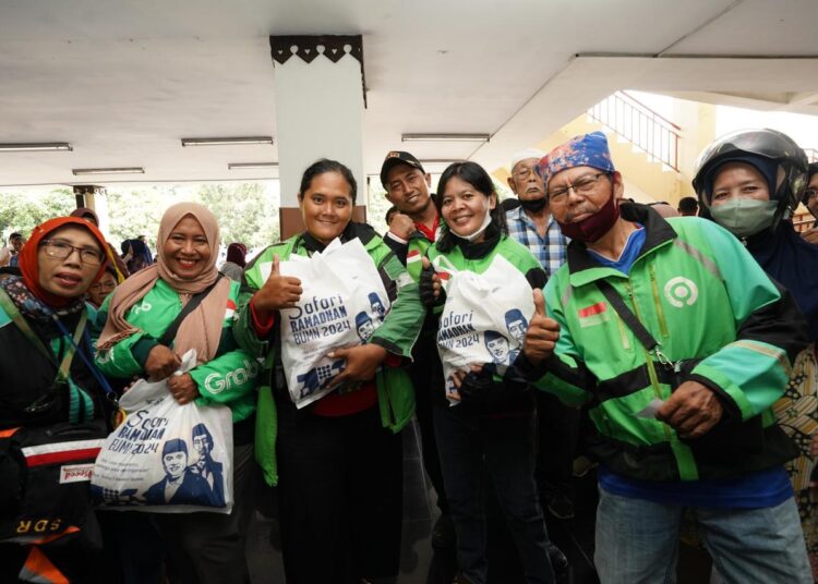 PEDULI OJOL, PLN SEDIAKAN 1.500 SEMBAKO MURAH