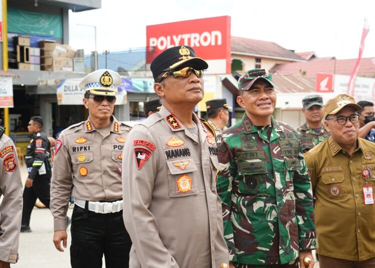 FORKOPIMDA PANTAU POS PENGAMANAN LEBARAN