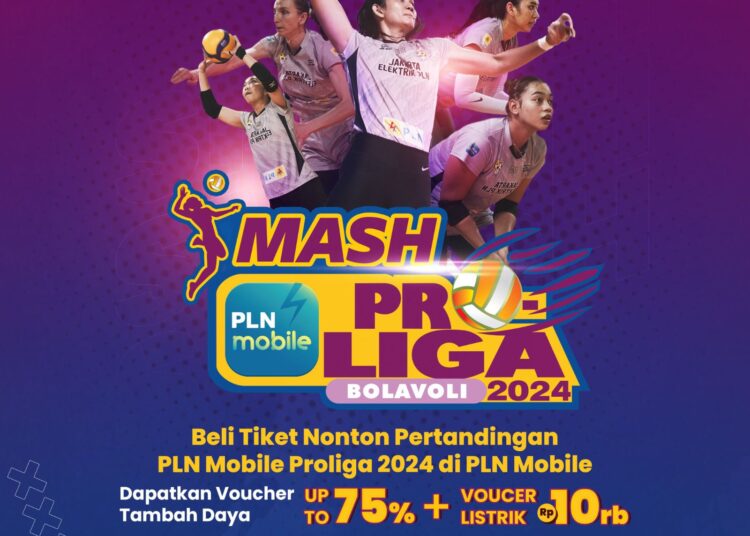 PROLIGA DI PALEMBANG, PLN BUKA TIKET ONLINE