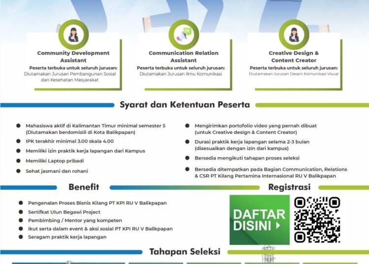 MAHASISWA BISA PKL DI PERTAMINA