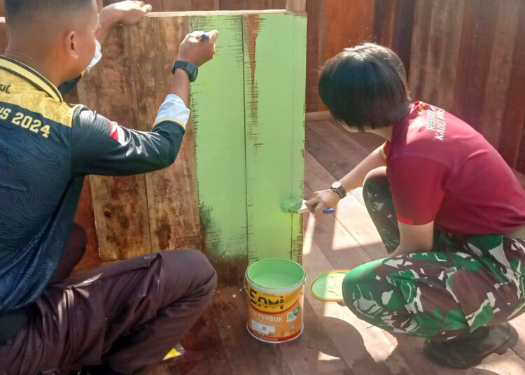 PESERTA LATSITARDANUS GELAR BAKTI SOSIAL