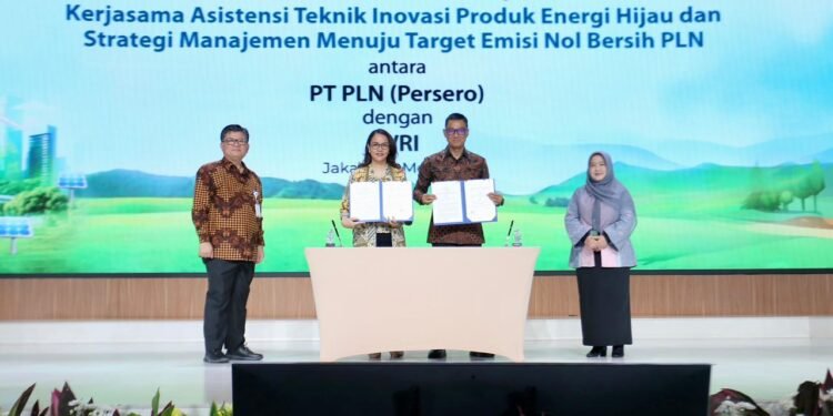 KOLABORASI PRODUK HIJAU, PLN GANDENG WRI
