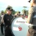PJ BUPATI IKUT DEFILE MARCHING BAND