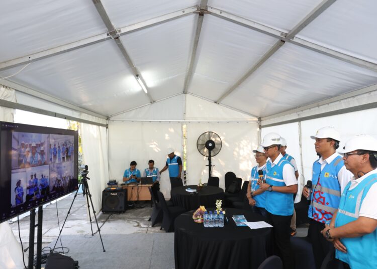 DIRUT PLN PANTAU POSKO LISTRIK KTT WWF