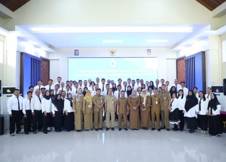 SDM PERTANIAN IKUT PELATIHAN MULTIMEDIA